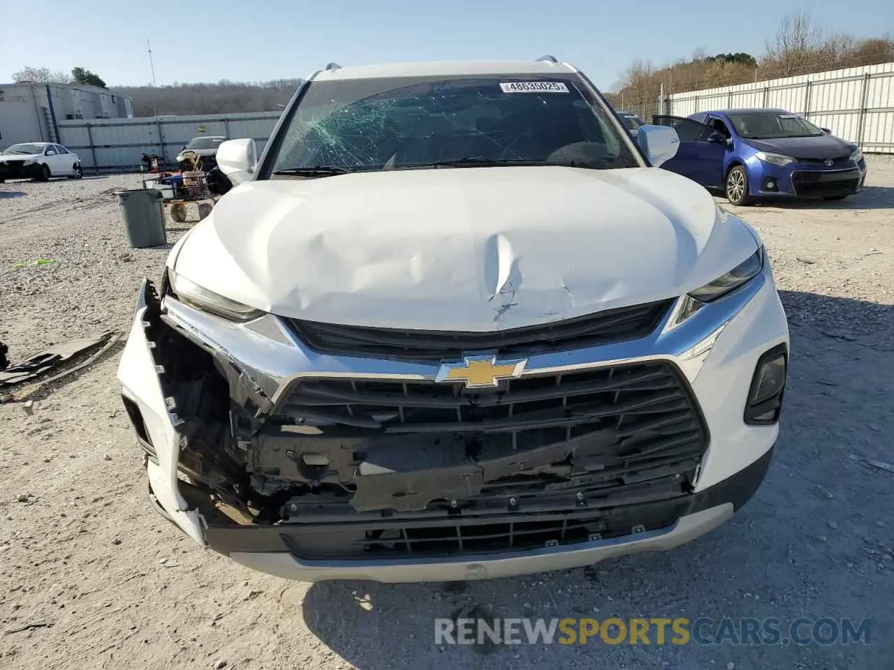 5 Photograph of a damaged car 3GNKBBRA4KS614546 CHEVROLET BLAZER 2019