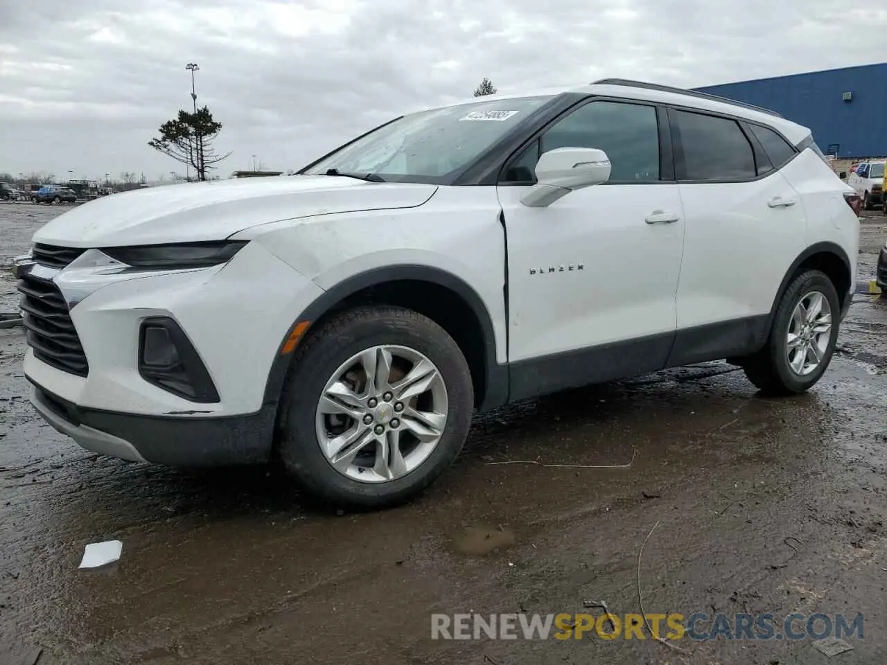 1 Photograph of a damaged car 3GNKBBRA4KS686301 CHEVROLET BLAZER 2019