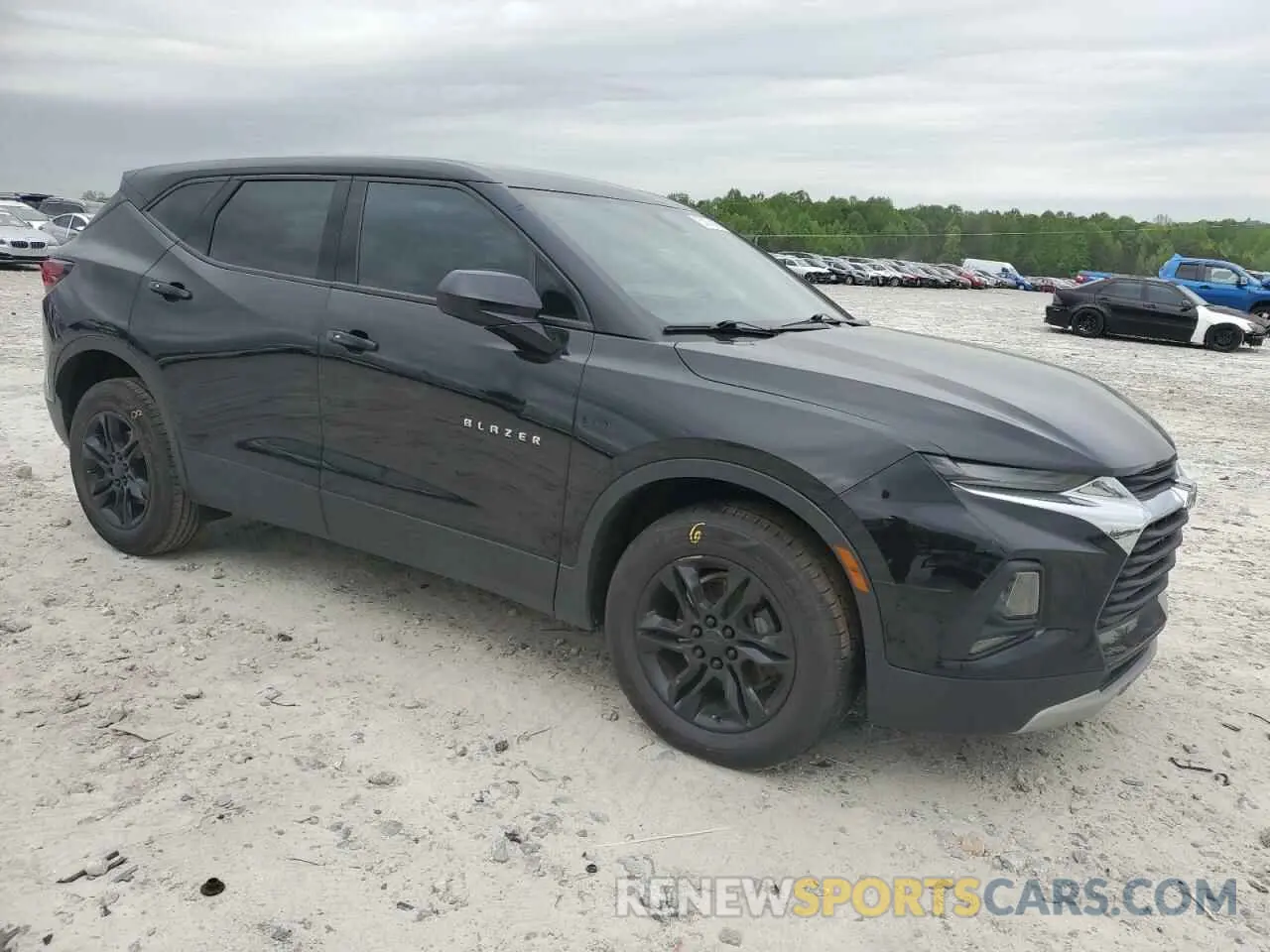 4 Photograph of a damaged car 3GNKBBRA4KS688341 CHEVROLET BLAZER 2019