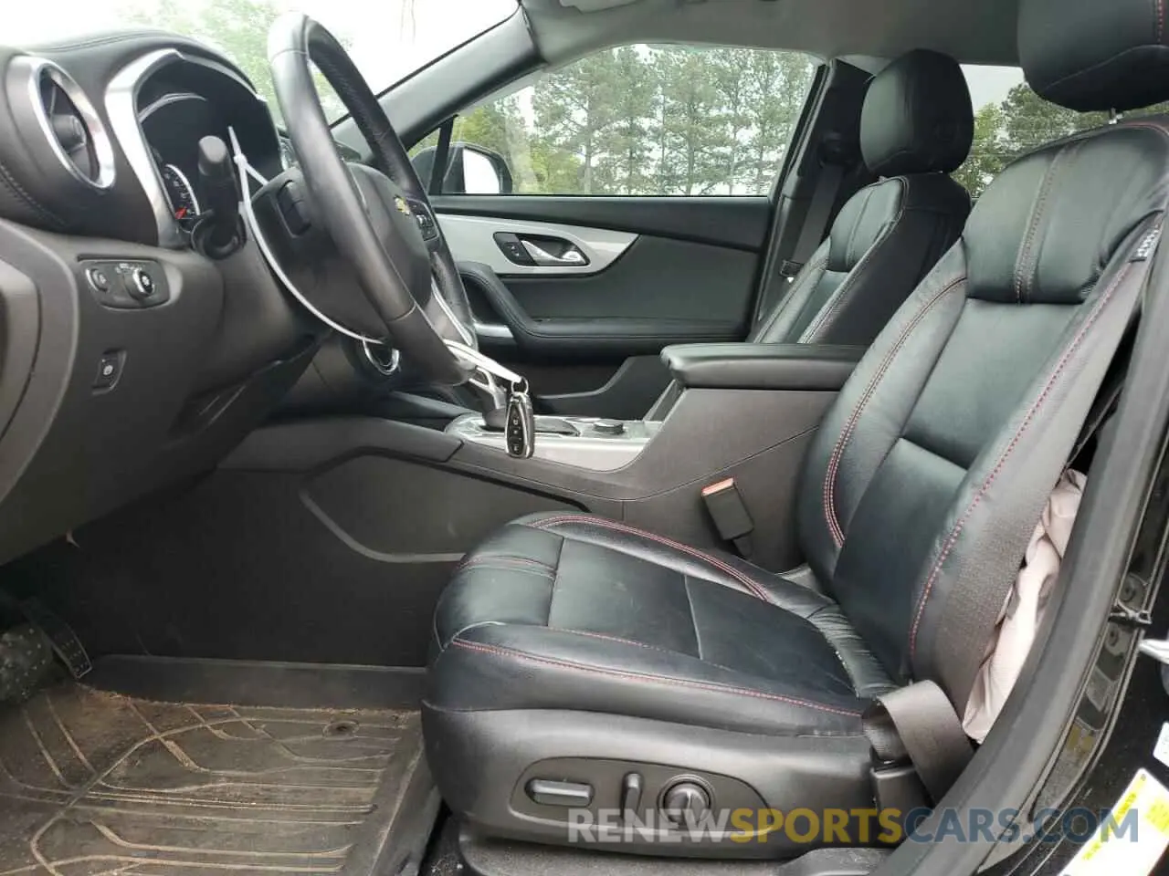7 Photograph of a damaged car 3GNKBBRA4KS688341 CHEVROLET BLAZER 2019