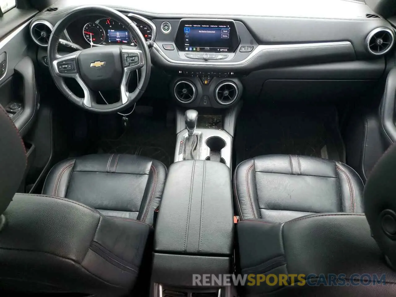 8 Photograph of a damaged car 3GNKBBRA4KS688341 CHEVROLET BLAZER 2019
