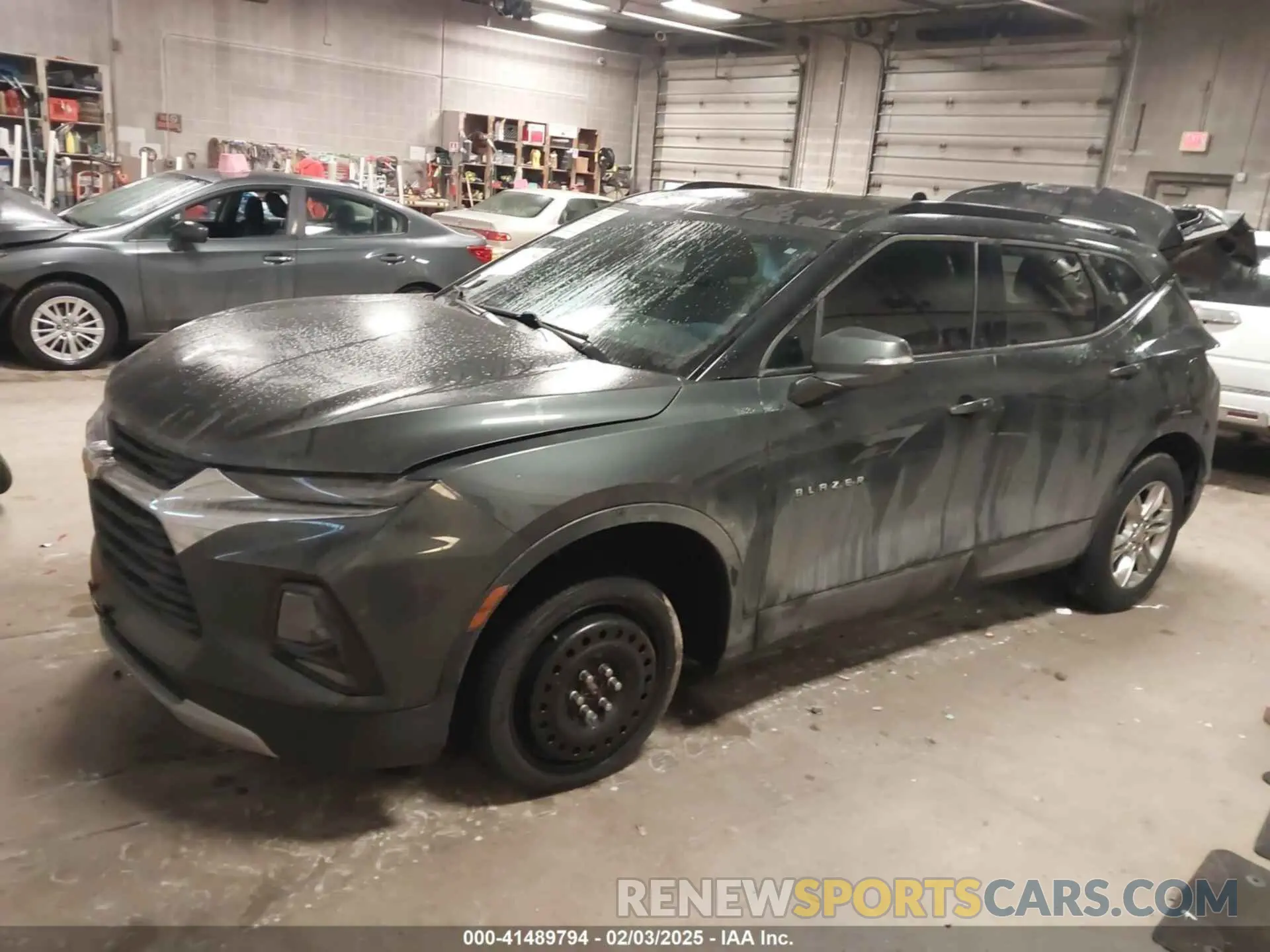 2 Photograph of a damaged car 3GNKBBRA4KS698111 CHEVROLET BLAZER 2019