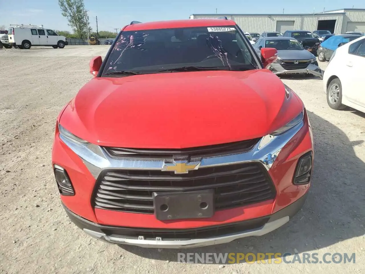 5 Photograph of a damaged car 3GNKBBRA5KS703509 CHEVROLET BLAZER 2019