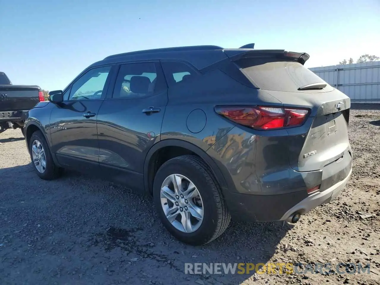 2 Photograph of a damaged car 3GNKBBRA6KS601538 CHEVROLET BLAZER 2019