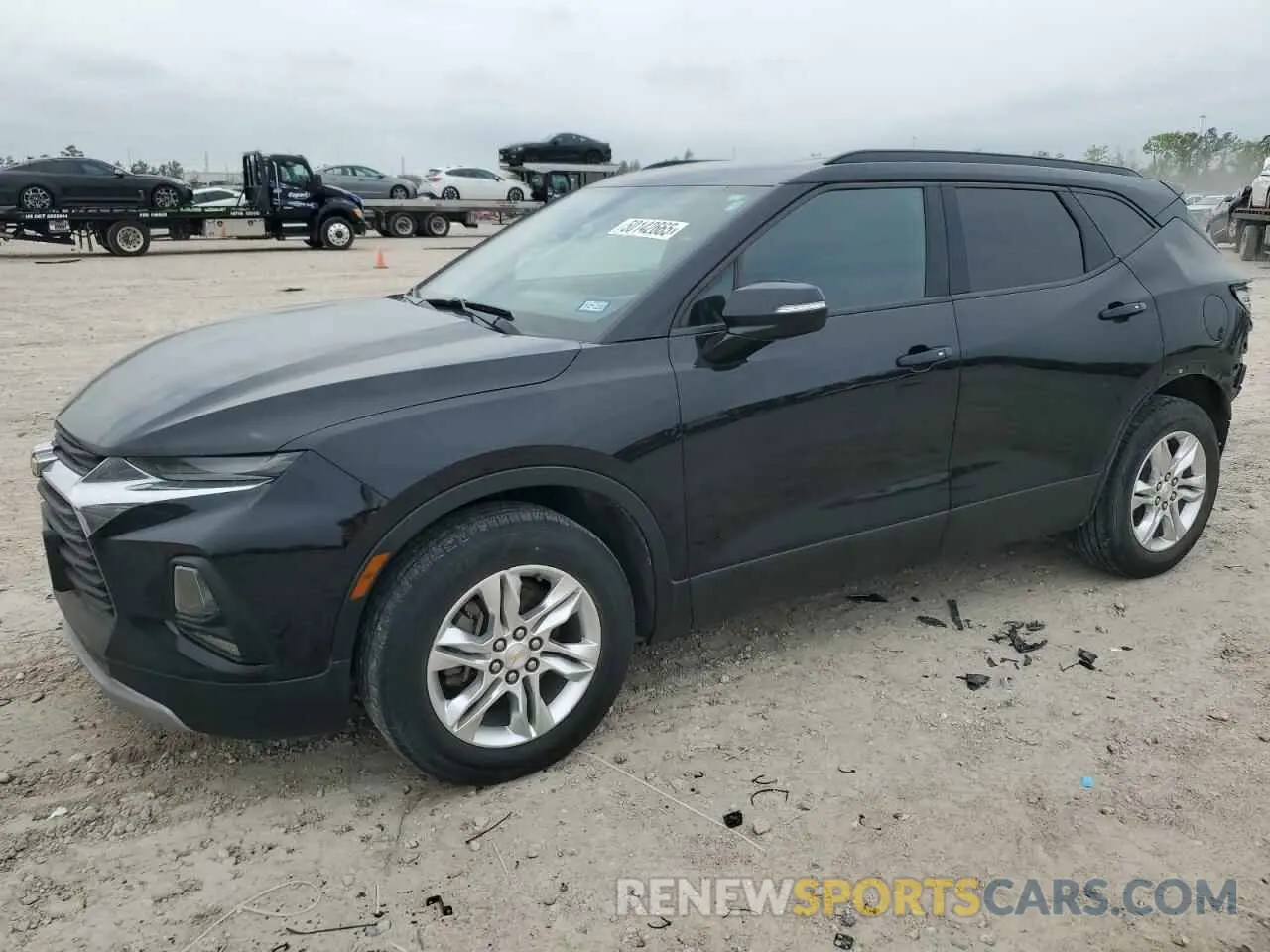 1 Photograph of a damaged car 3GNKBBRA6KS645278 CHEVROLET BLAZER 2019