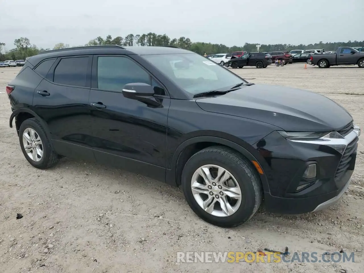 4 Photograph of a damaged car 3GNKBBRA6KS645278 CHEVROLET BLAZER 2019