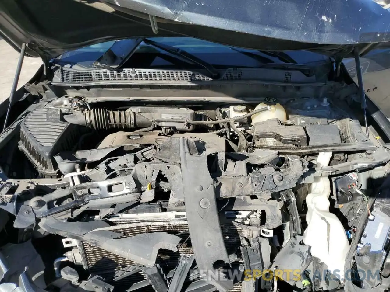 13 Photograph of a damaged car 3GNKBBRA6KS676885 CHEVROLET BLAZER 2019
