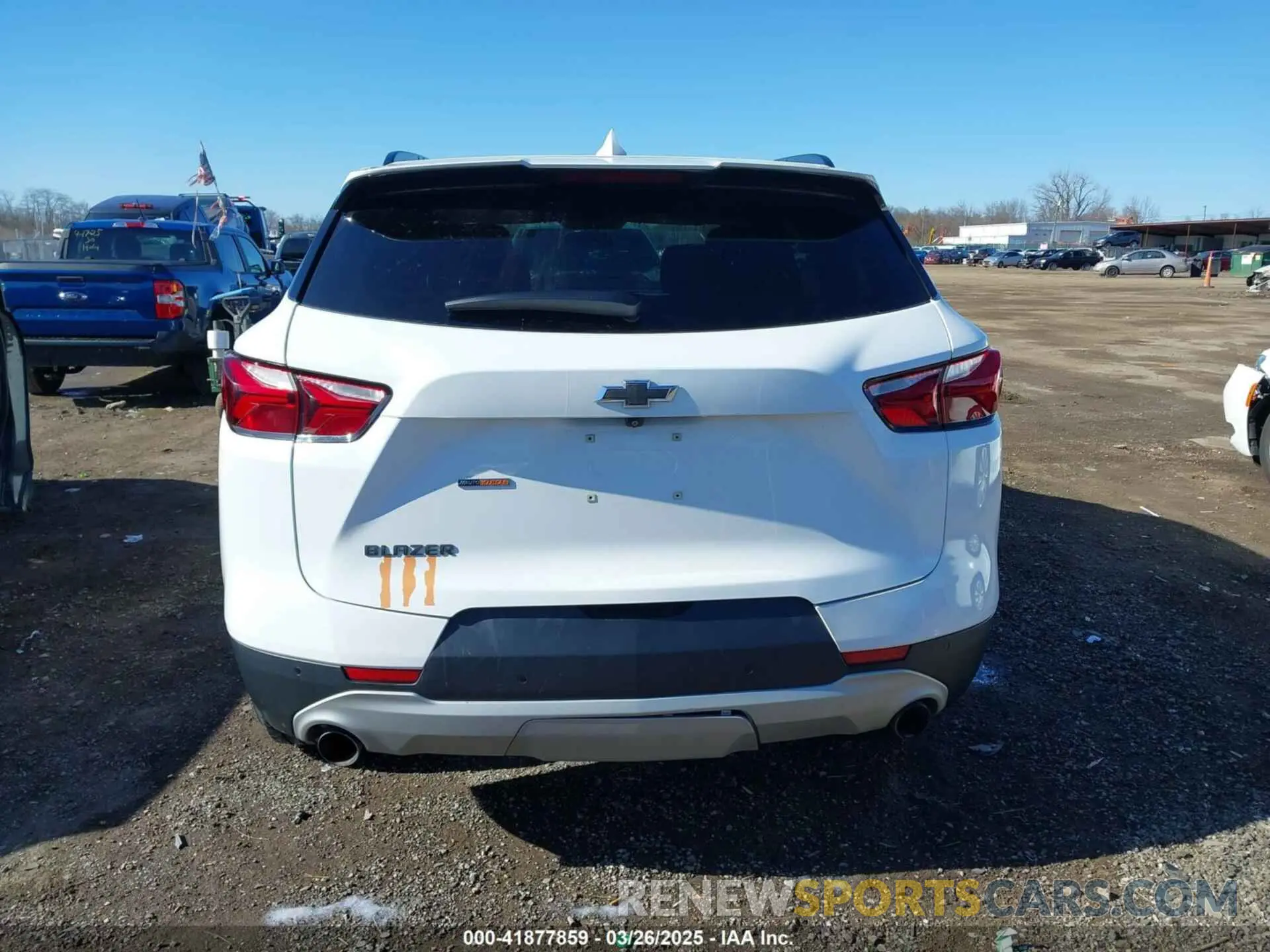 16 Photograph of a damaged car 3GNKBBRA6KS694139 CHEVROLET BLAZER 2019