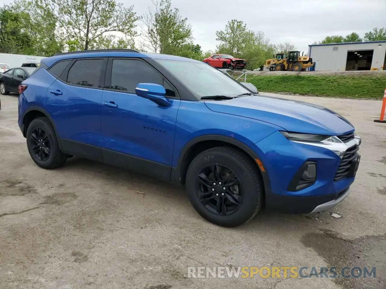 4 Photograph of a damaged car 3GNKBBRA7KS607140 CHEVROLET BLAZER 2019