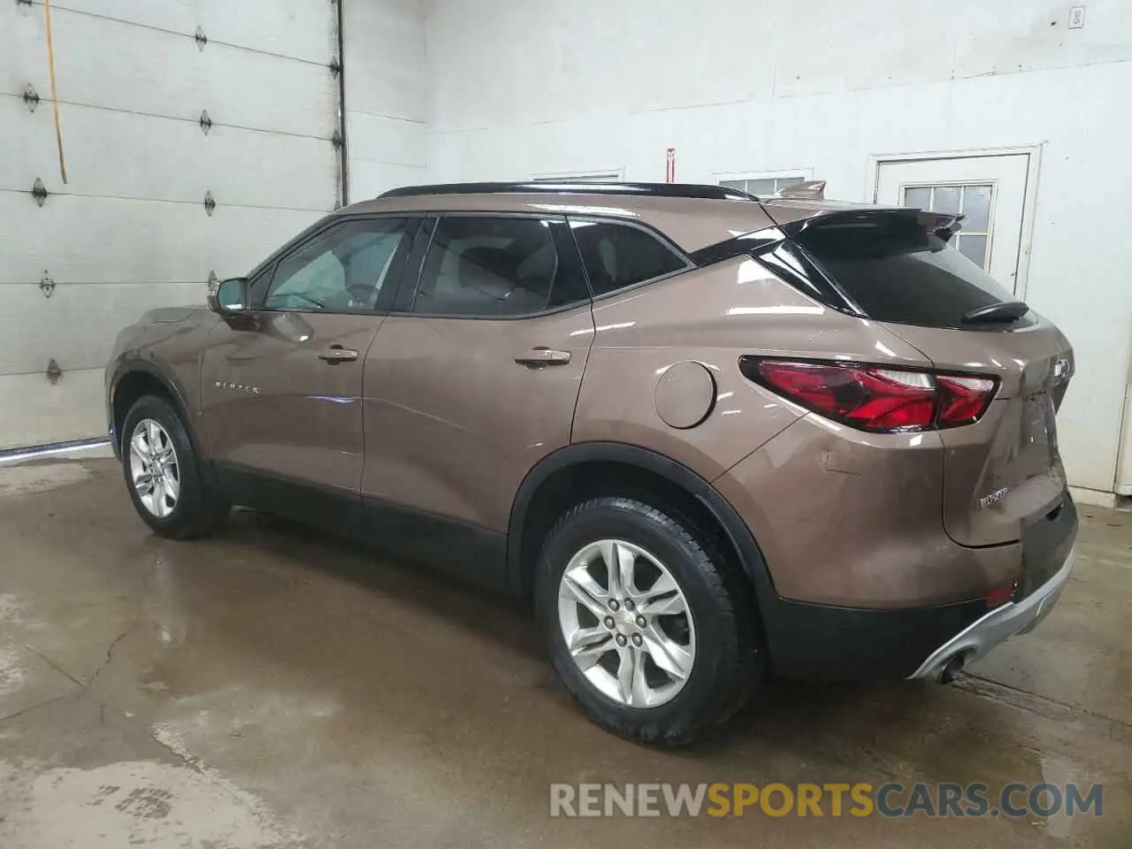 2 Photograph of a damaged car 3GNKBBRA7KS643751 CHEVROLET BLAZER 2019