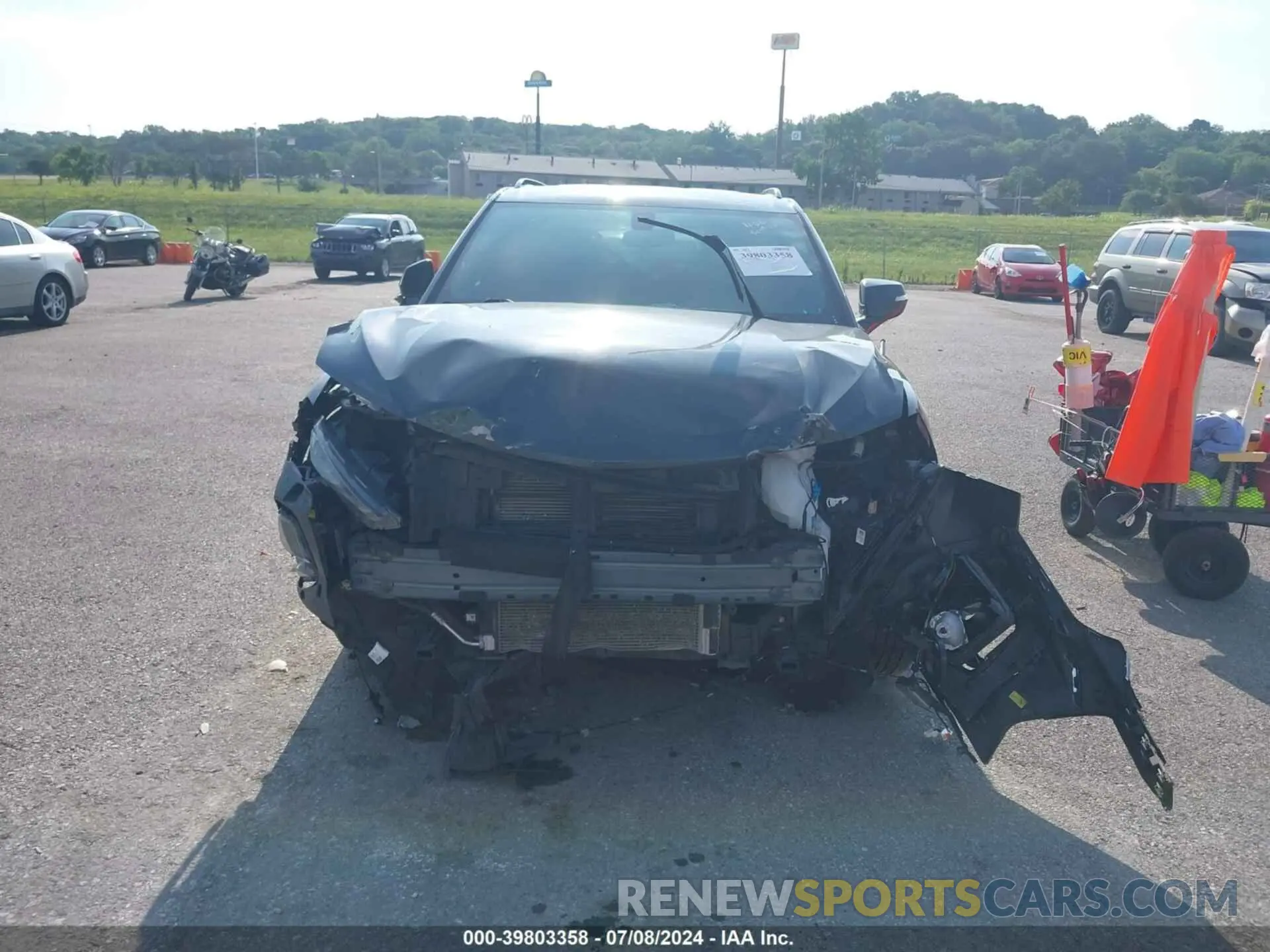 12 Photograph of a damaged car 3GNKBBRA7KS683098 CHEVROLET BLAZER 2019