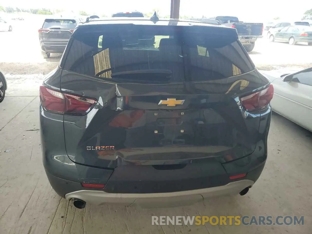 6 Photograph of a damaged car 3GNKBBRA7KS688270 CHEVROLET BLAZER 2019