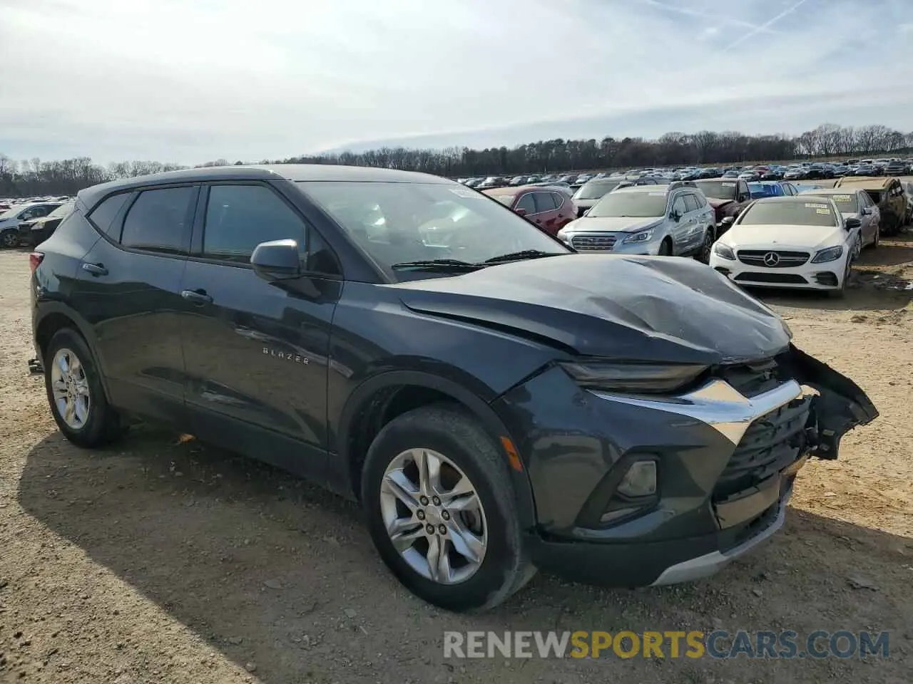 4 Photograph of a damaged car 3GNKBBRA8KS570129 CHEVROLET BLAZER 2019