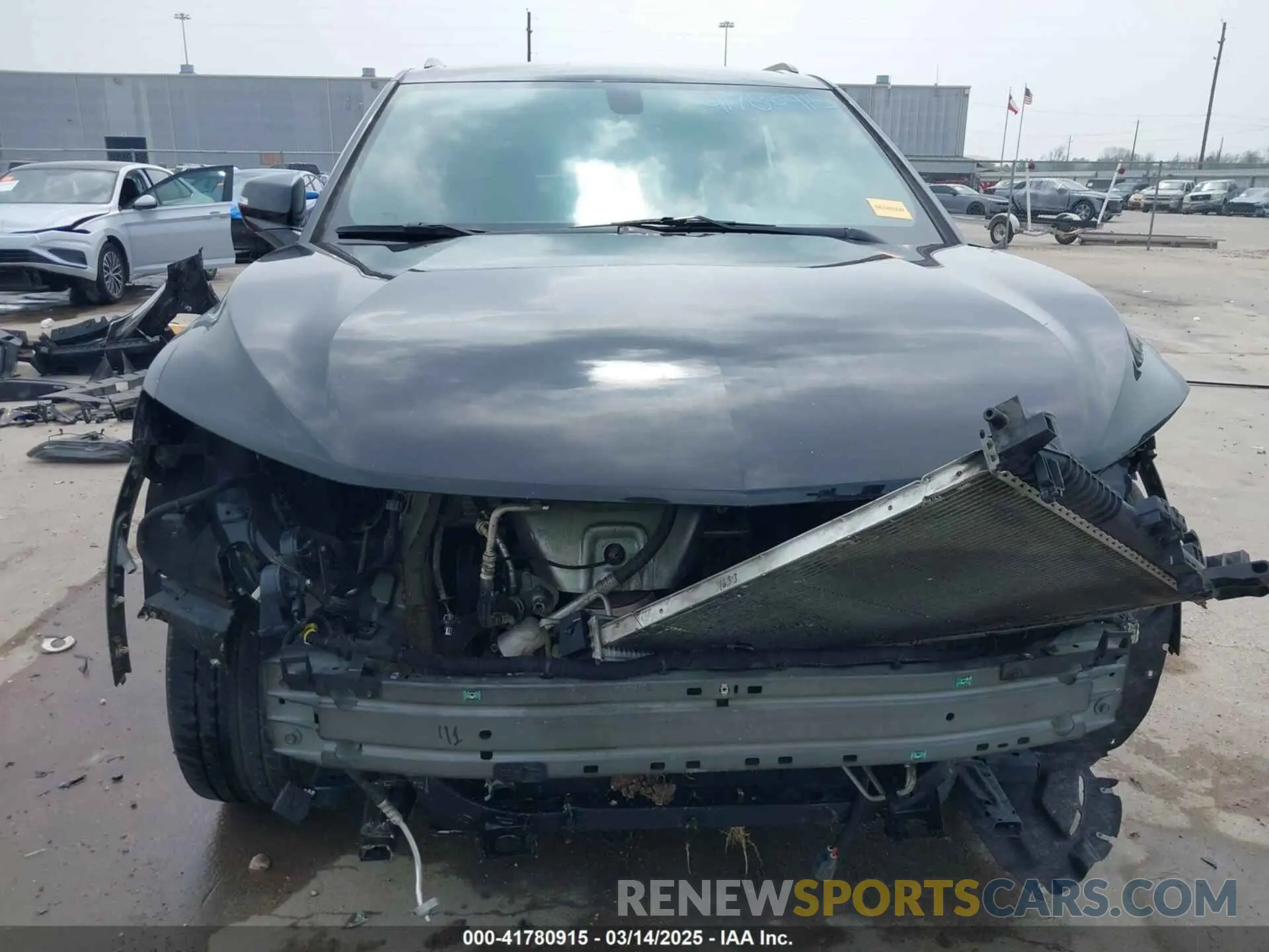 13 Photograph of a damaged car 3GNKBBRA8KS666035 CHEVROLET BLAZER 2019