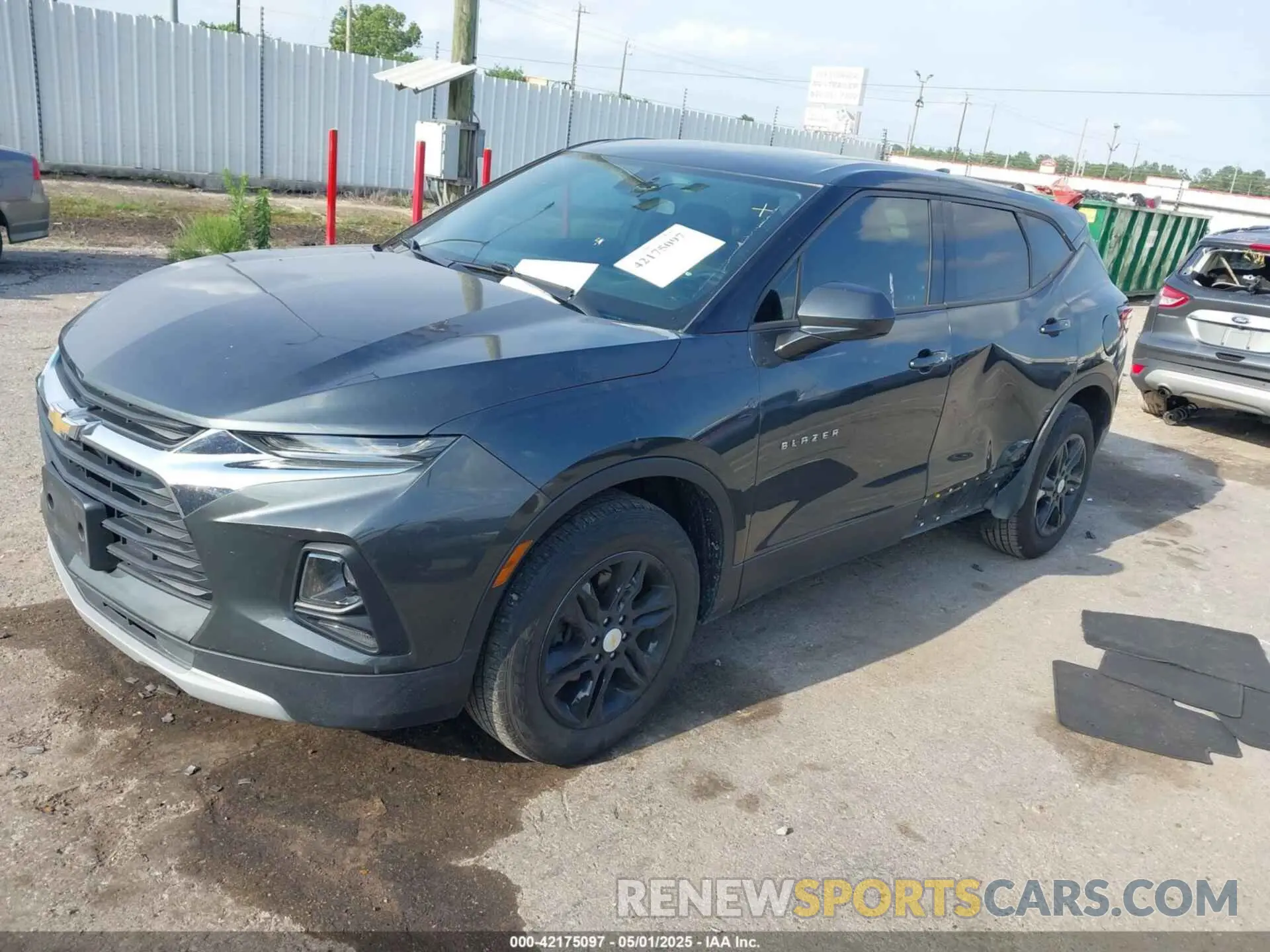 2 Photograph of a damaged car 3GNKBBRA9KS614249 CHEVROLET BLAZER 2019