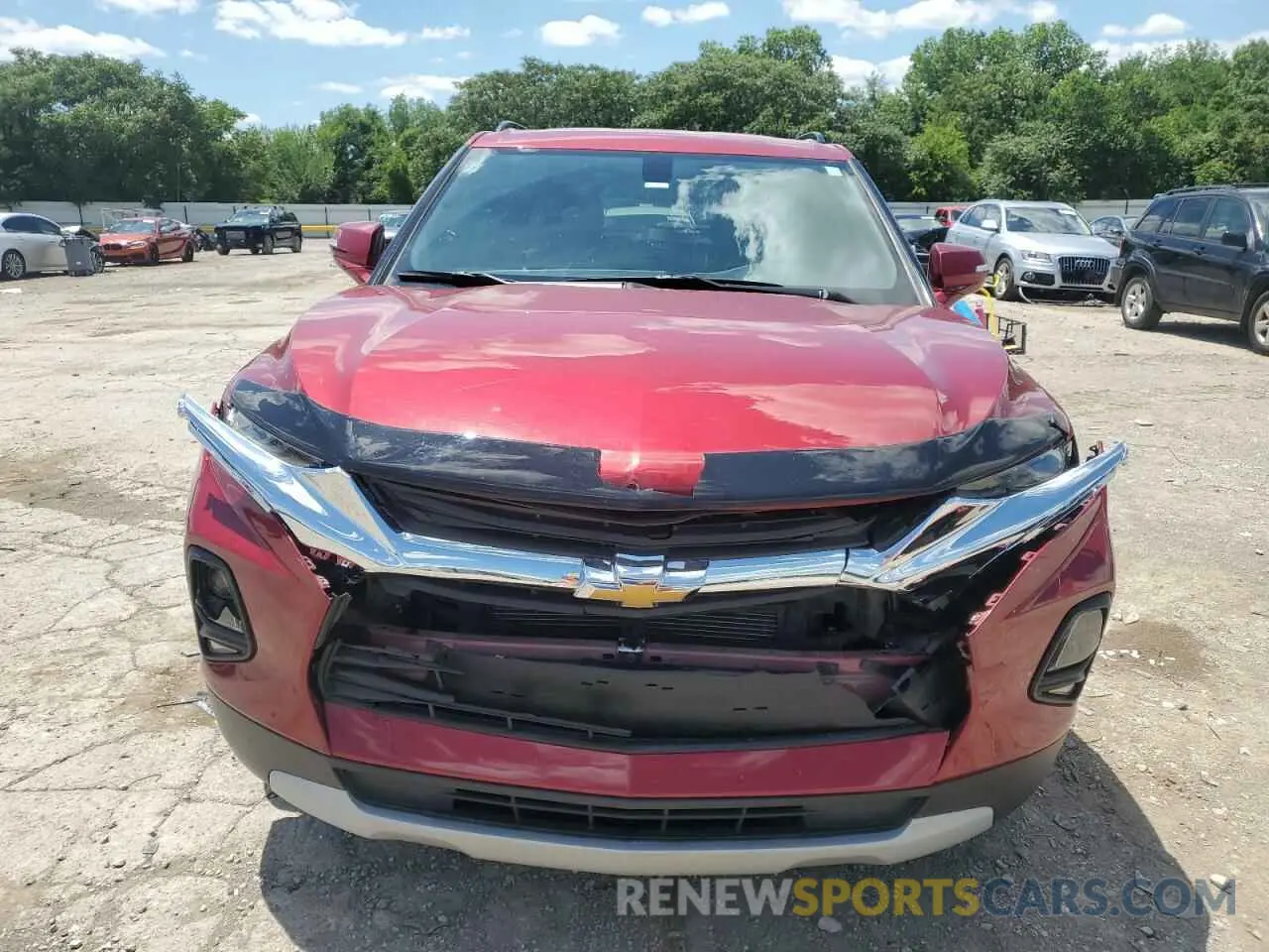 5 Photograph of a damaged car 3GNKBBRAXKS674136 CHEVROLET BLAZER 2019