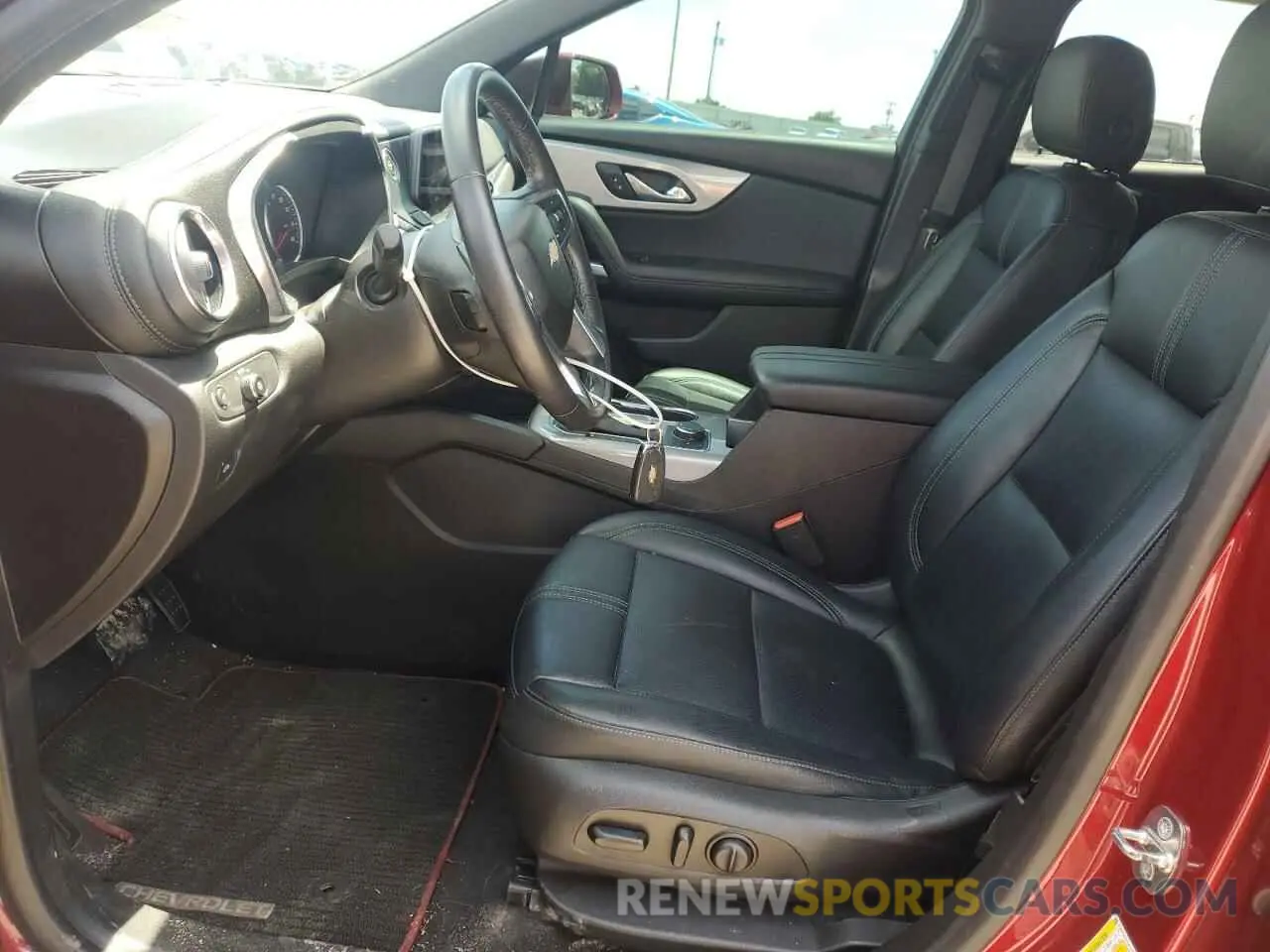 7 Photograph of a damaged car 3GNKBBRAXKS674136 CHEVROLET BLAZER 2019