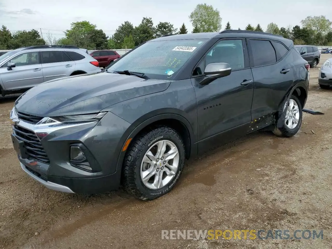1 Photograph of a damaged car 3GNKBCRS1KS590124 CHEVROLET BLAZER 2019