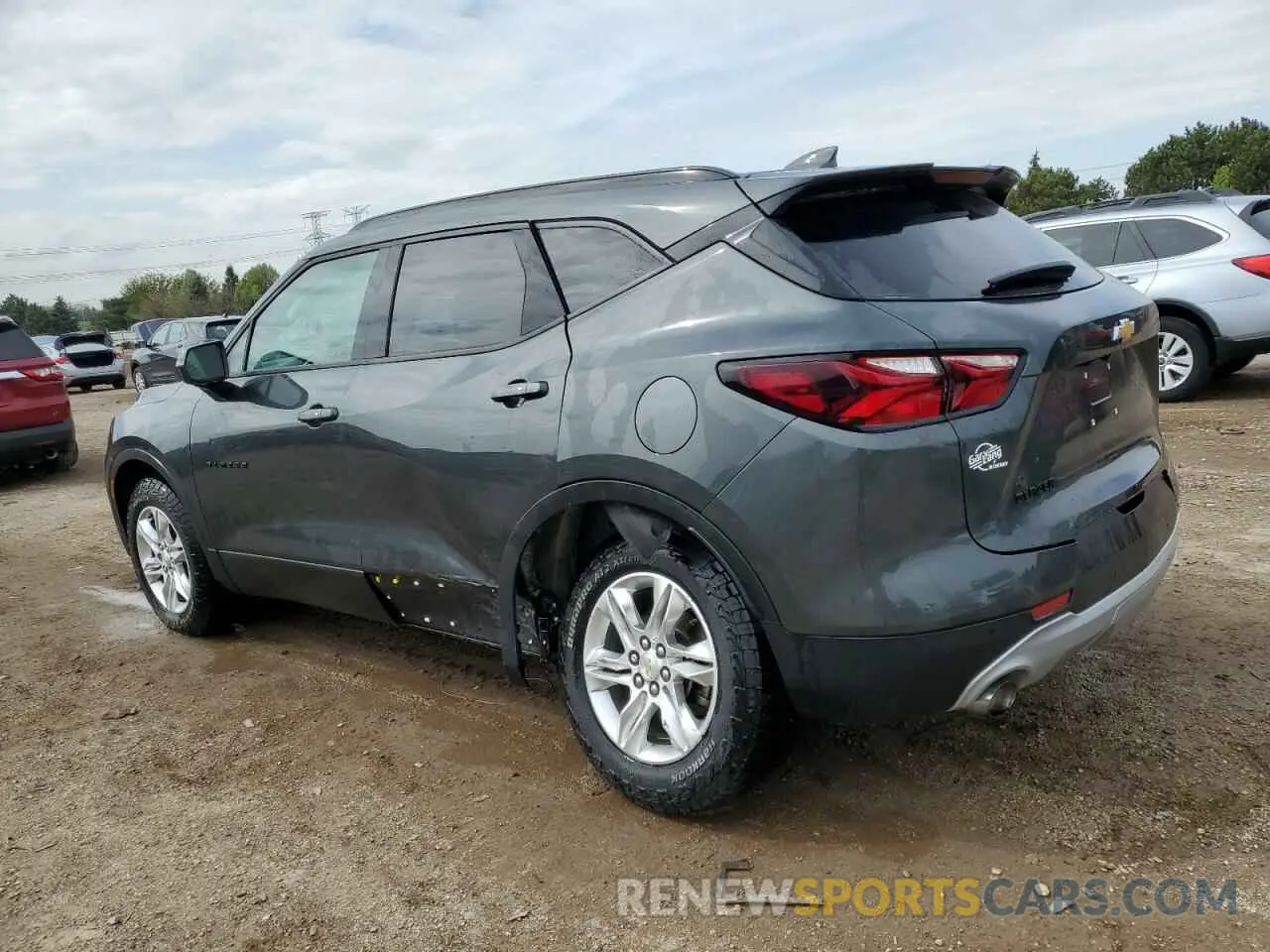 2 Photograph of a damaged car 3GNKBCRS1KS590124 CHEVROLET BLAZER 2019