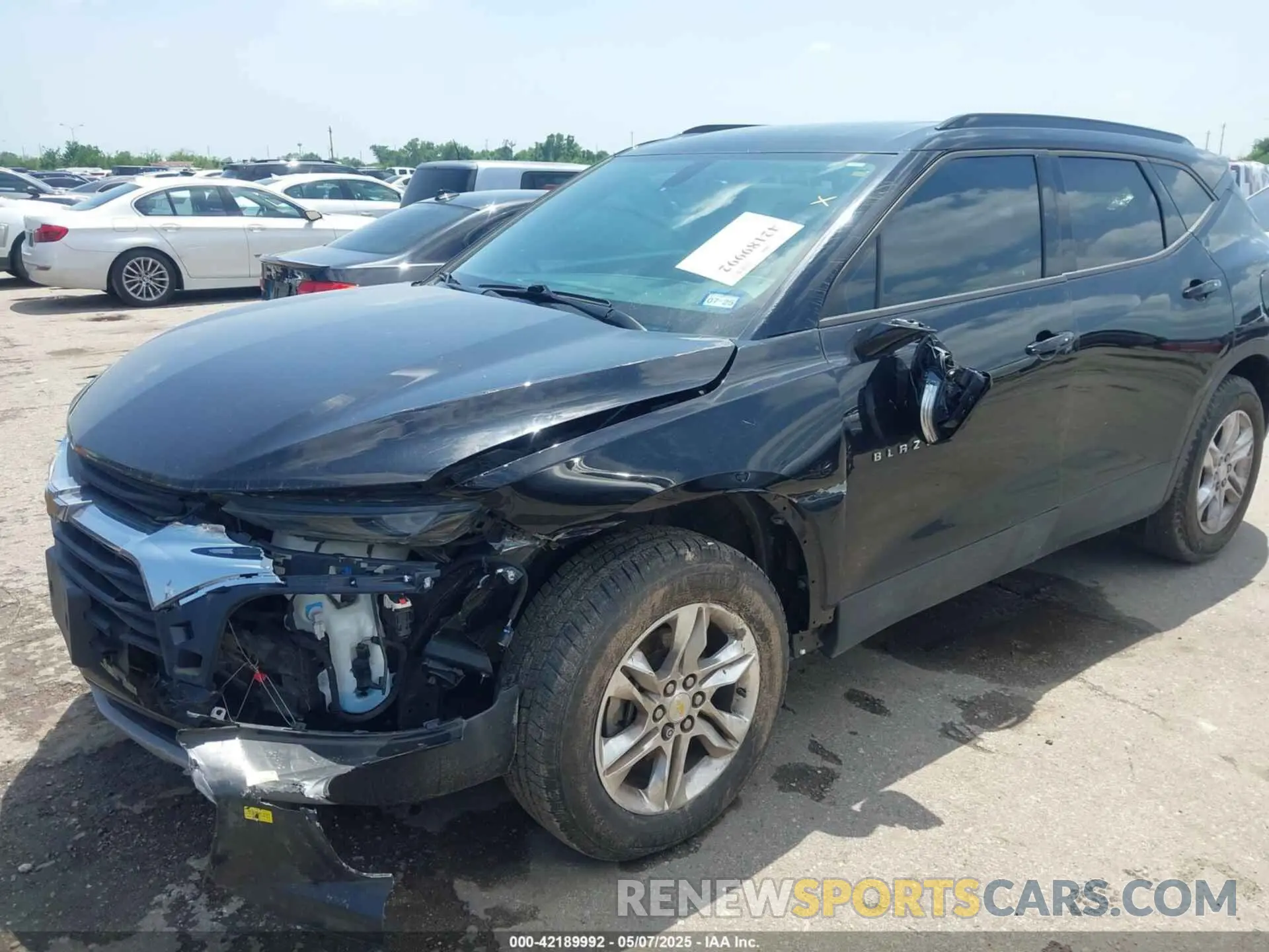 2 Photograph of a damaged car 3GNKBCRS2KS674226 CHEVROLET BLAZER 2019