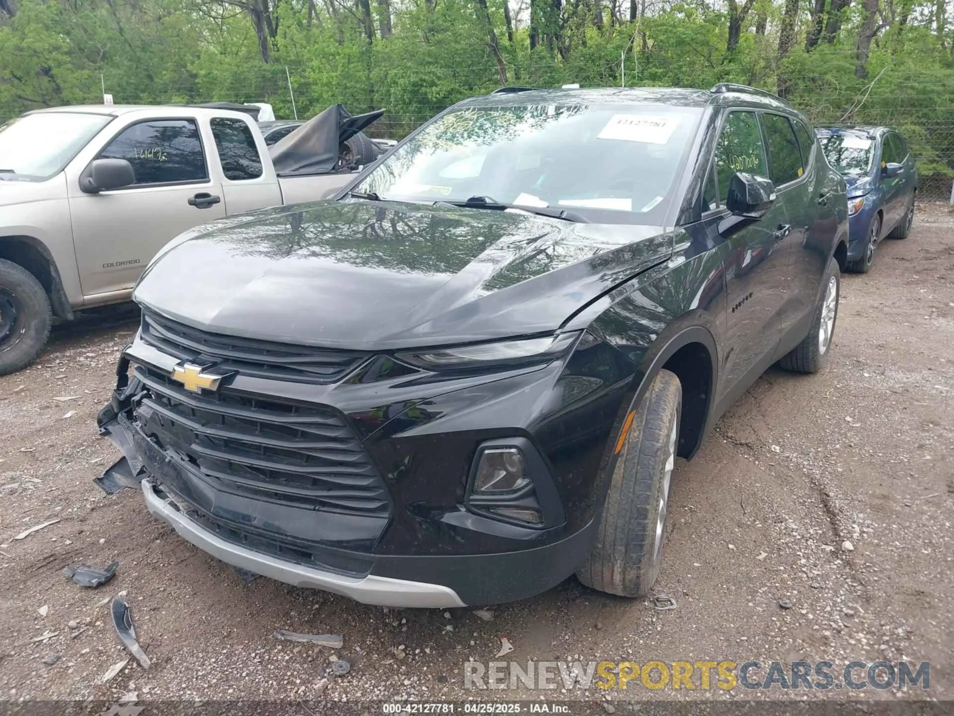 2 Photograph of a damaged car 3GNKBCRS5KS680456 CHEVROLET BLAZER 2019