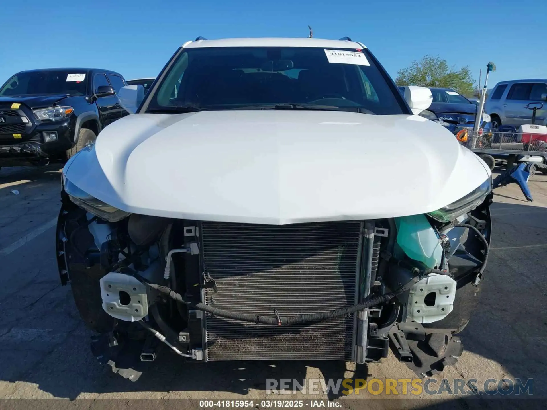 13 Photograph of a damaged car 3GNKBCRS7KS652674 CHEVROLET BLAZER 2019
