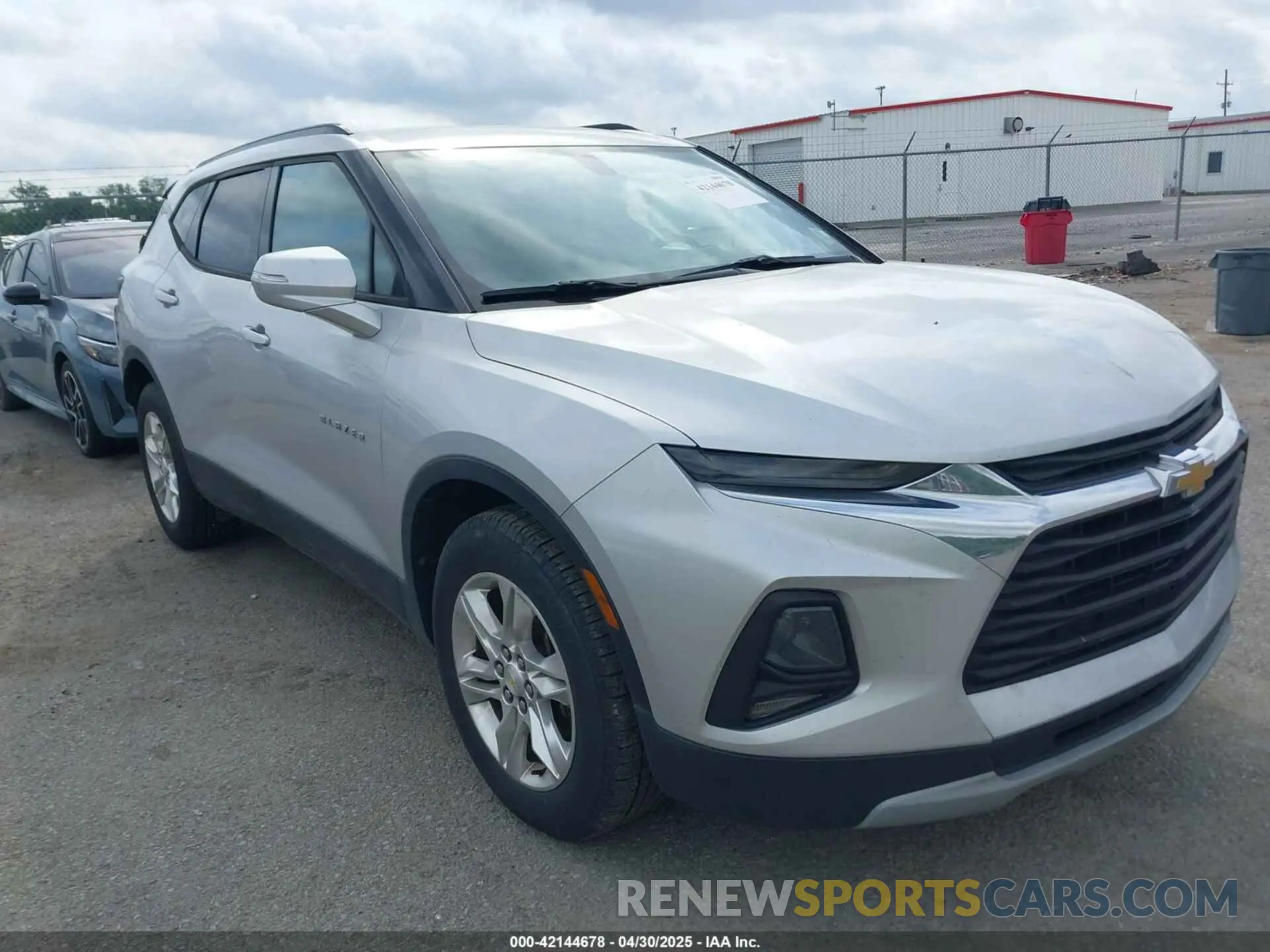 1 Photograph of a damaged car 3GNKBCRS8KS657026 CHEVROLET BLAZER 2019