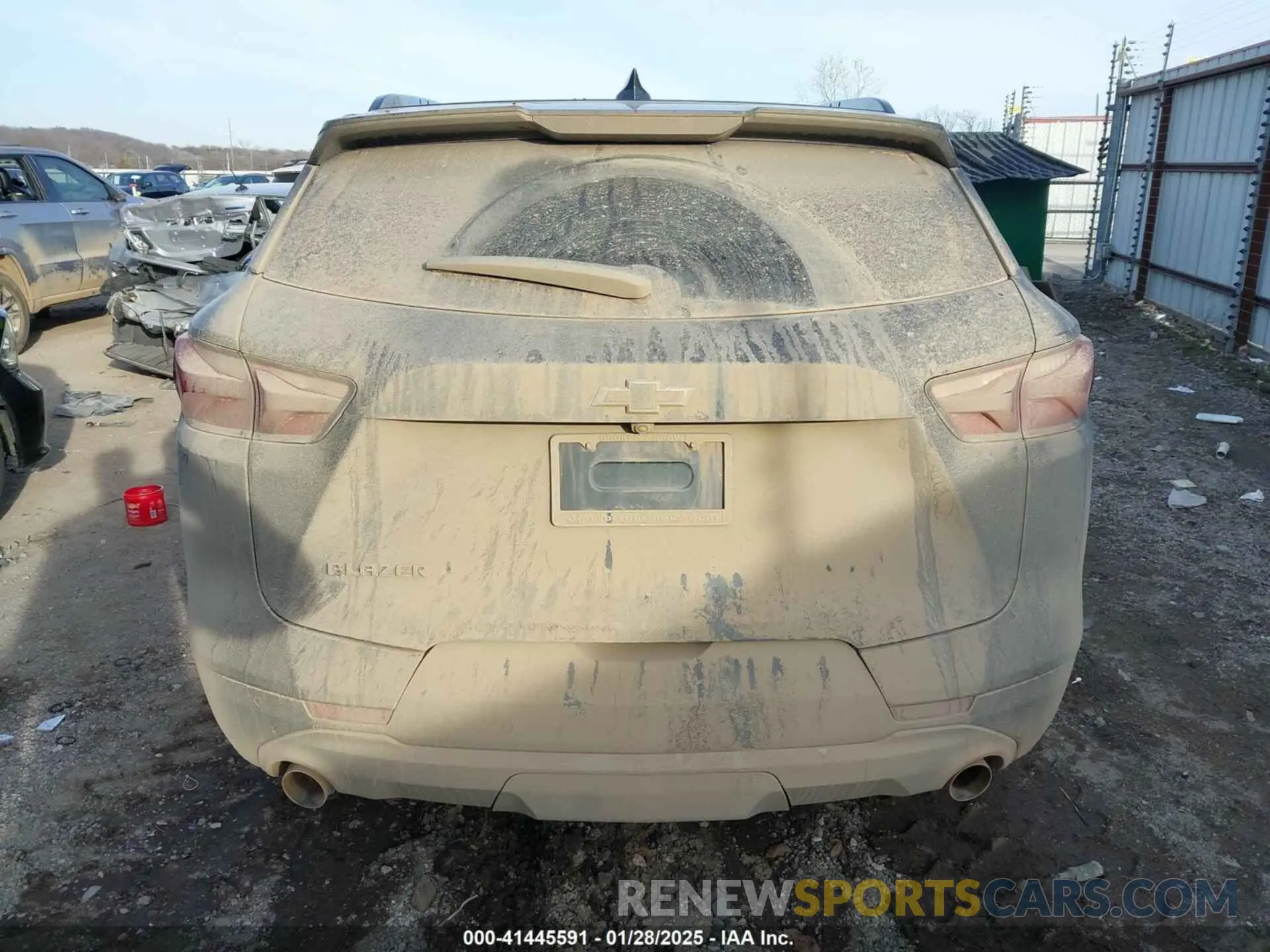16 Photograph of a damaged car 3GNKBCRS9KS692710 CHEVROLET BLAZER 2019