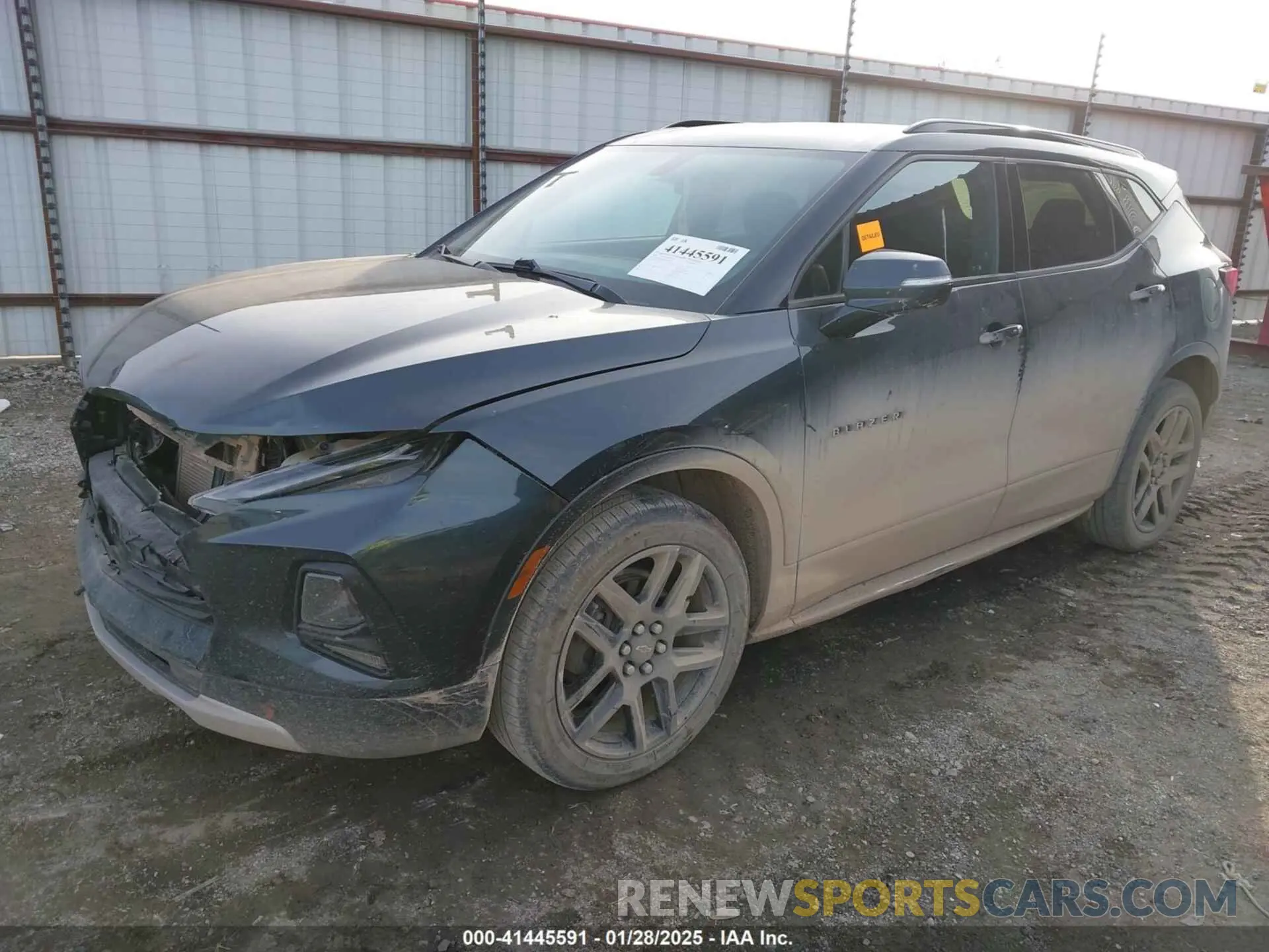 2 Photograph of a damaged car 3GNKBCRS9KS692710 CHEVROLET BLAZER 2019