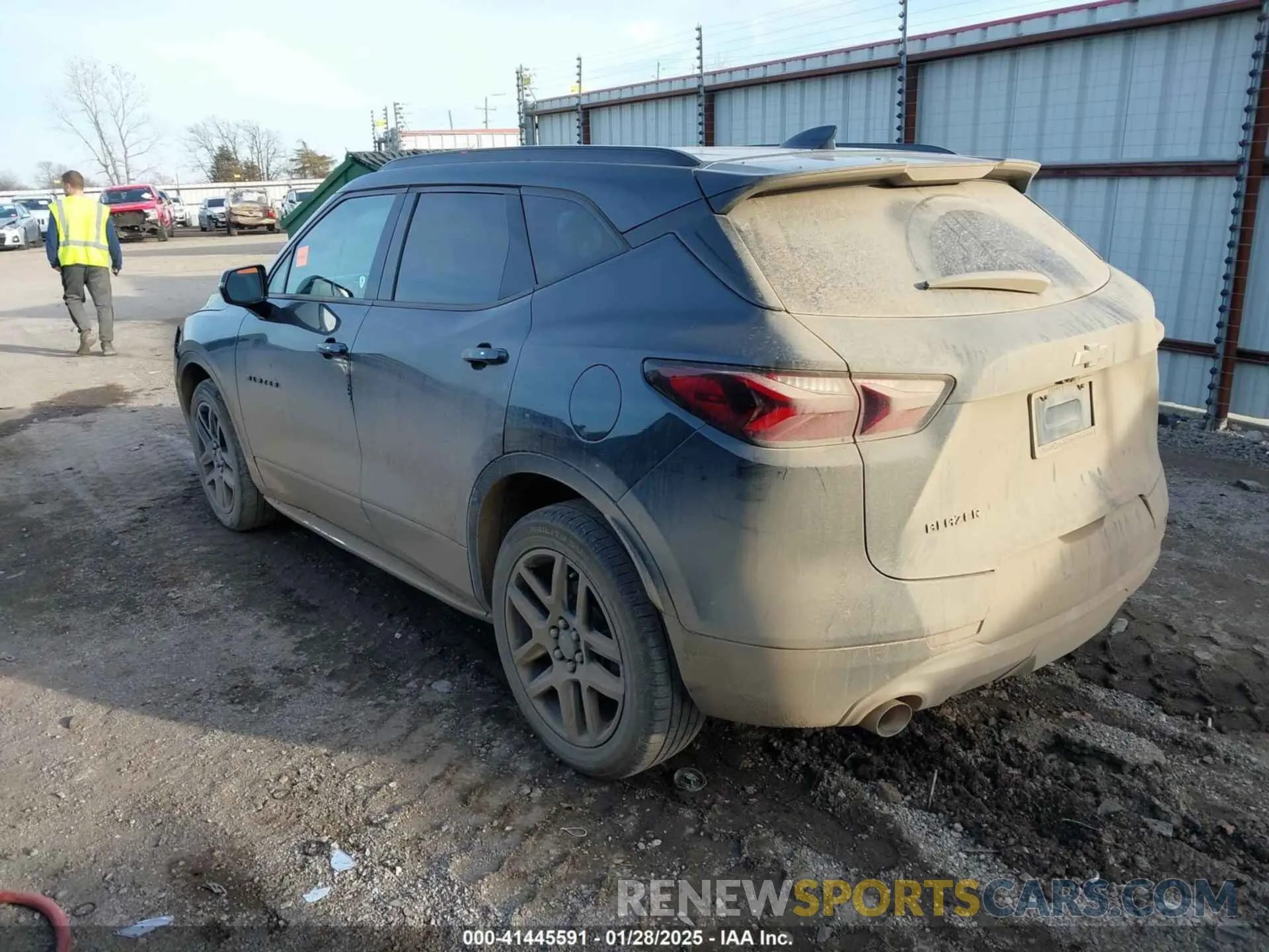 3 Photograph of a damaged car 3GNKBCRS9KS692710 CHEVROLET BLAZER 2019