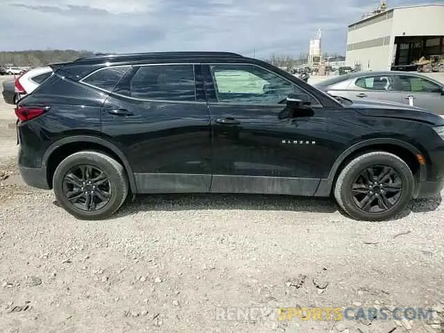 12 Photograph of a damaged car 3GNKBDRS2KS600021 CHEVROLET BLAZER 2019