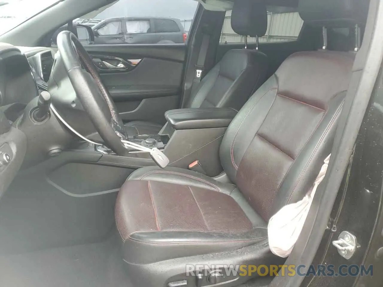 7 Photograph of a damaged car 3GNKBERS0KS581975 CHEVROLET BLAZER 2019