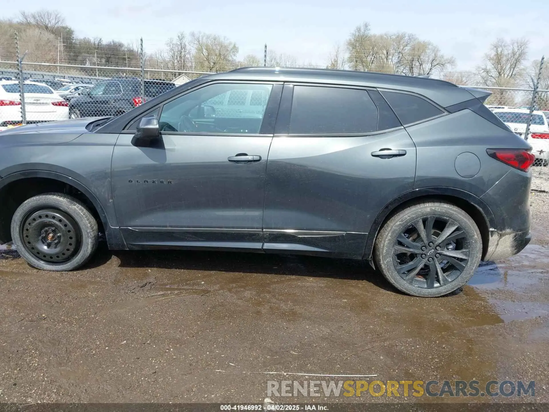 14 Photograph of a damaged car 3GNKBERS0KS694793 CHEVROLET BLAZER 2019