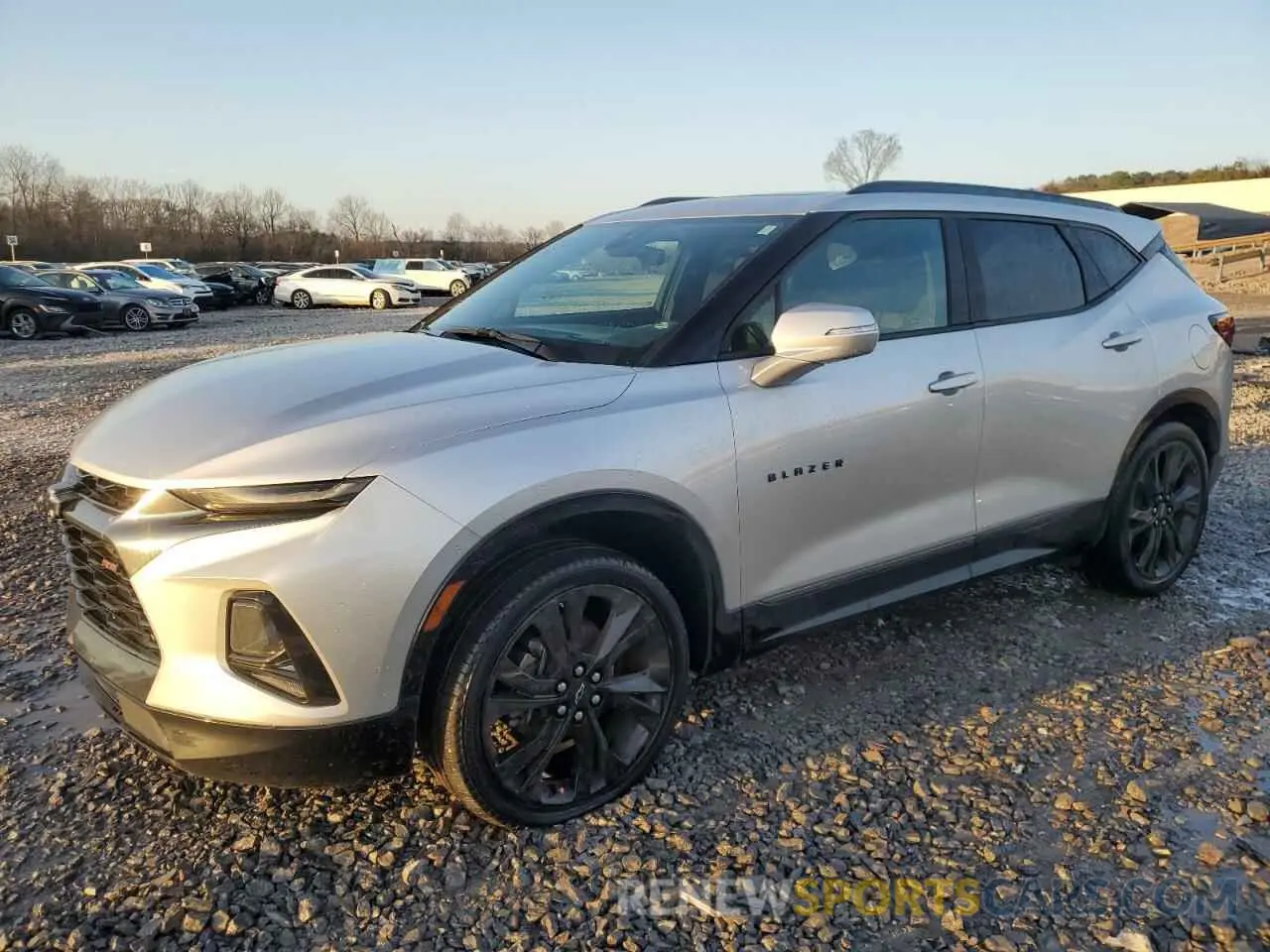 1 Photograph of a damaged car 3GNKBERS1KS673158 CHEVROLET BLAZER 2019