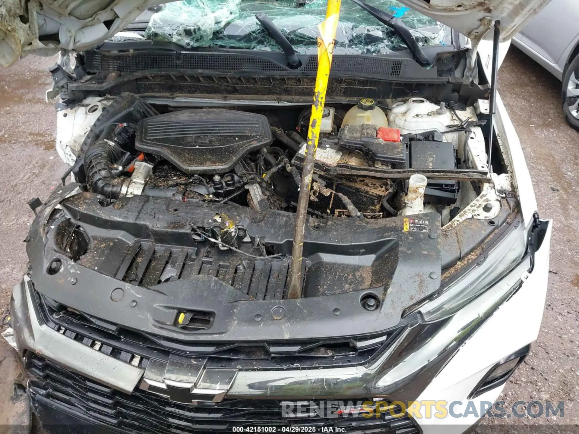 10 Photograph of a damaged car 3GNKBERS2KS683987 CHEVROLET BLAZER 2019