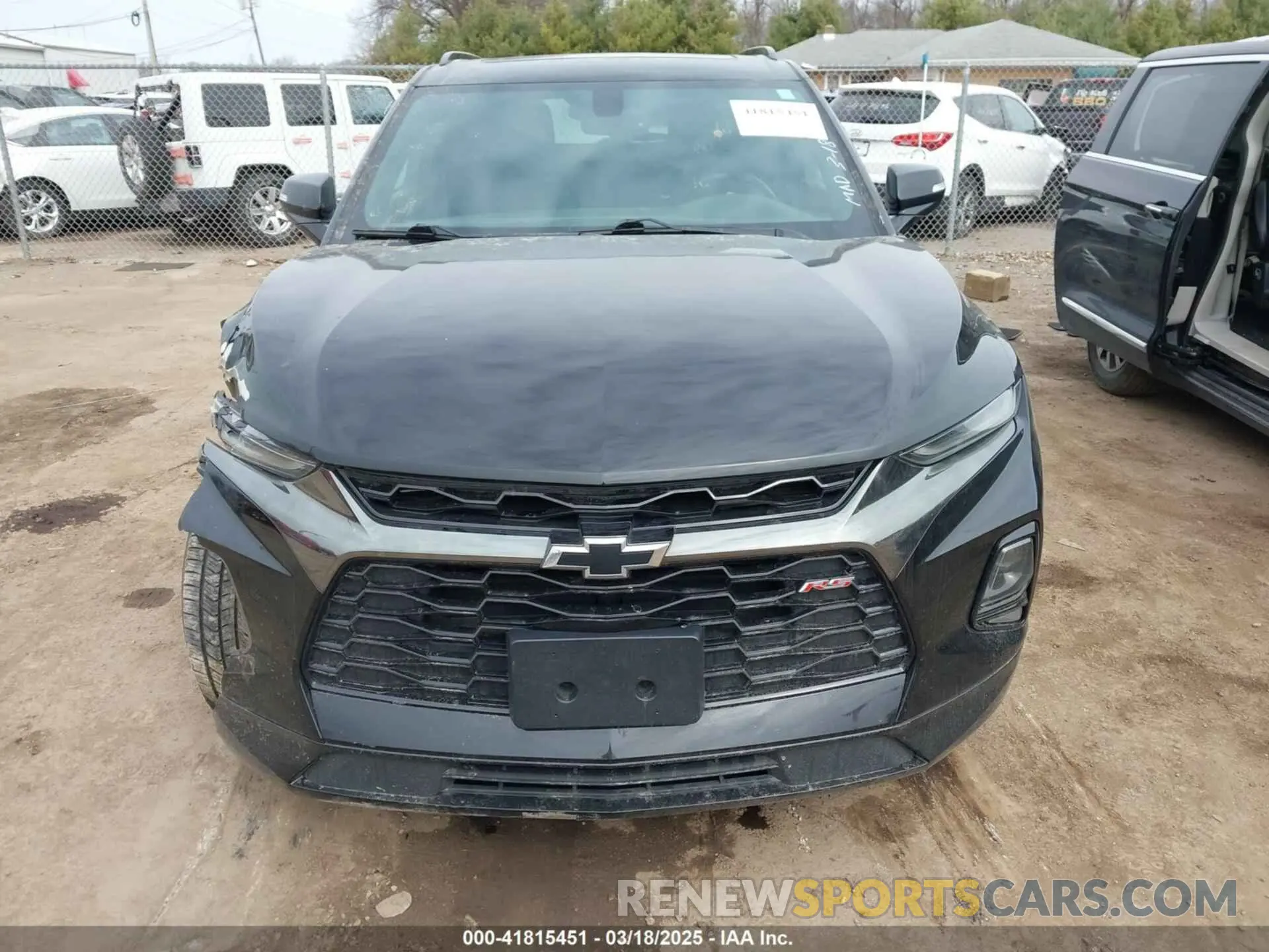 13 Photograph of a damaged car 3GNKBERS2KS686369 CHEVROLET BLAZER 2019