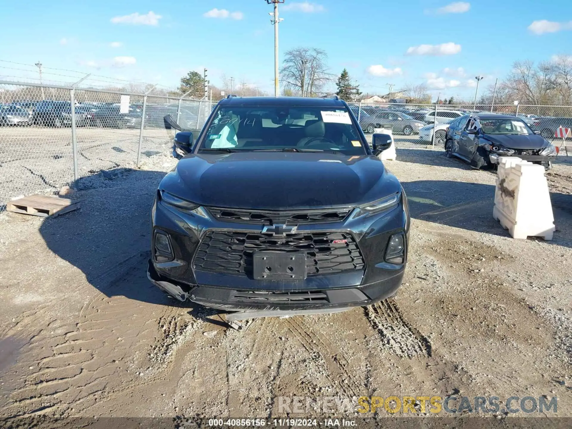 12 Photograph of a damaged car 3GNKBERS2KS694858 CHEVROLET BLAZER 2019