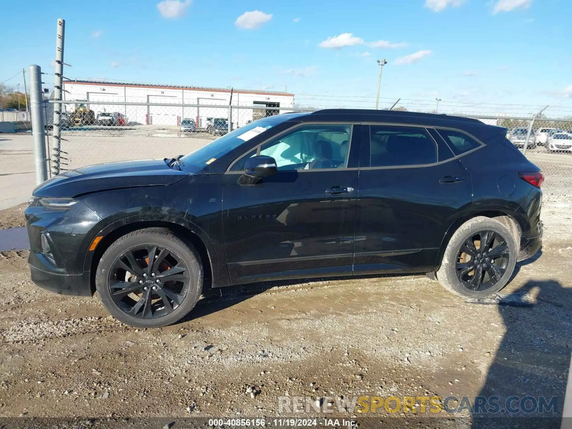 14 Photograph of a damaged car 3GNKBERS2KS694858 CHEVROLET BLAZER 2019