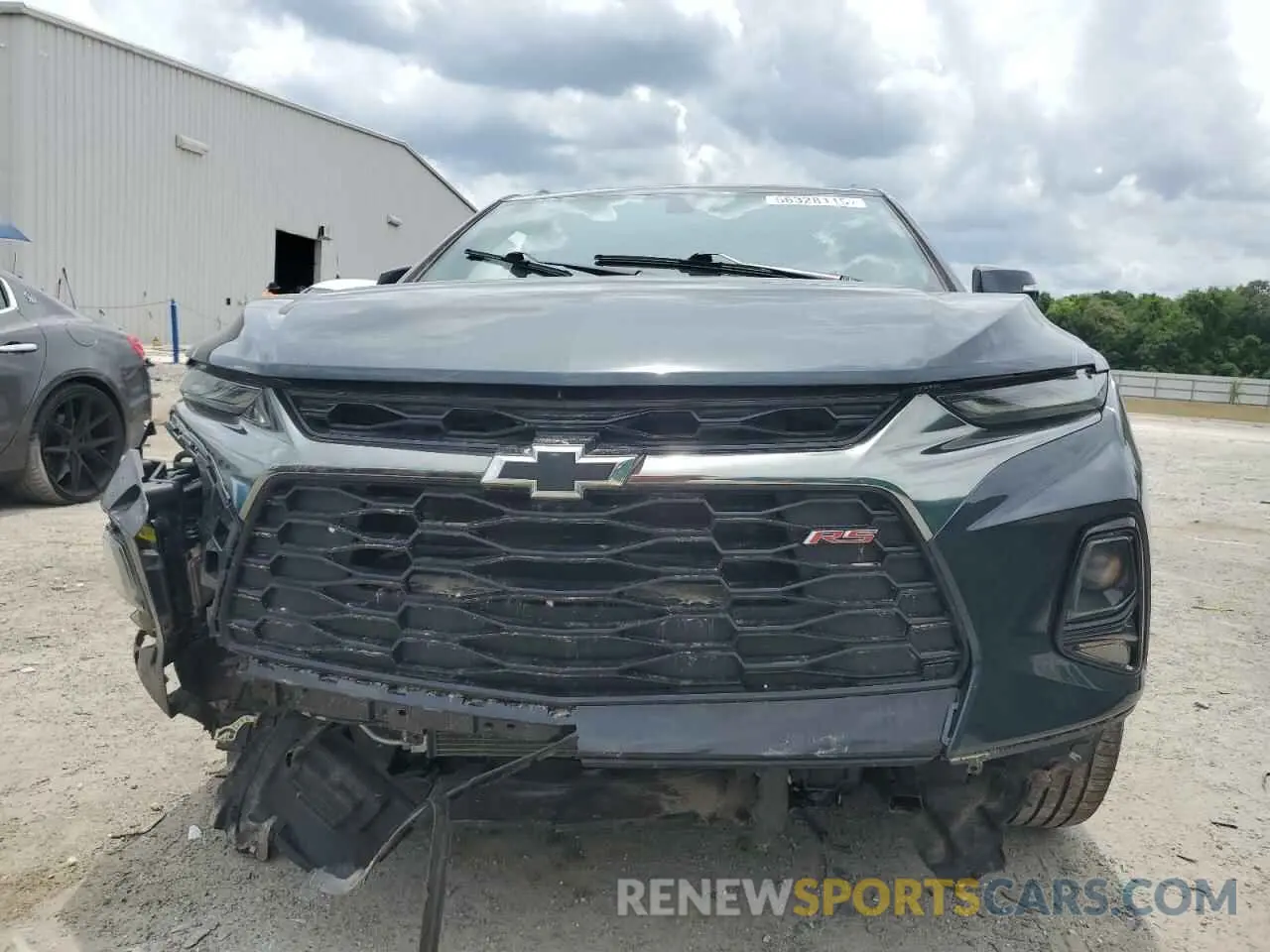 5 Photograph of a damaged car 3GNKBERS2KS696836 CHEVROLET BLAZER 2019