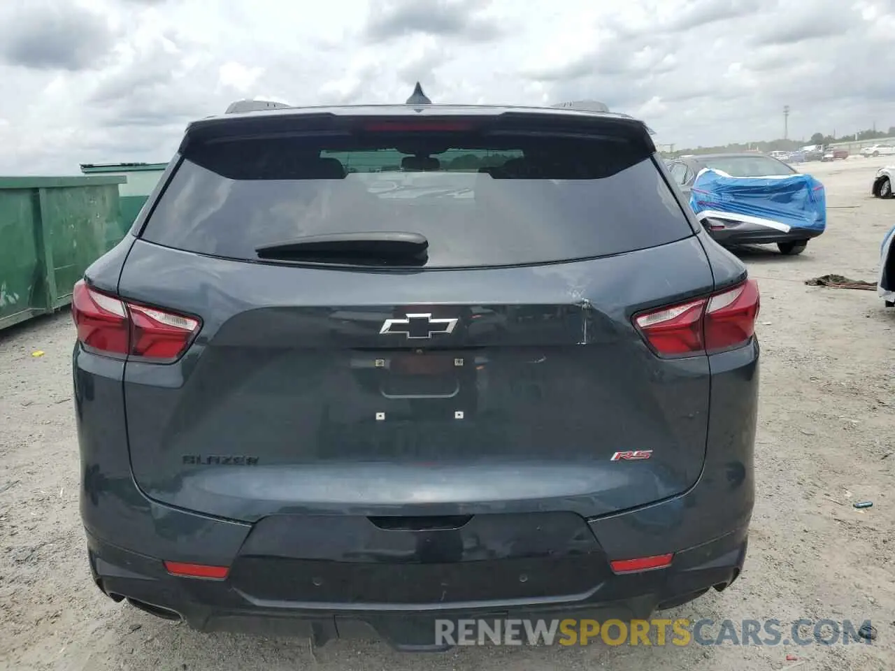 6 Photograph of a damaged car 3GNKBERS2KS696836 CHEVROLET BLAZER 2019