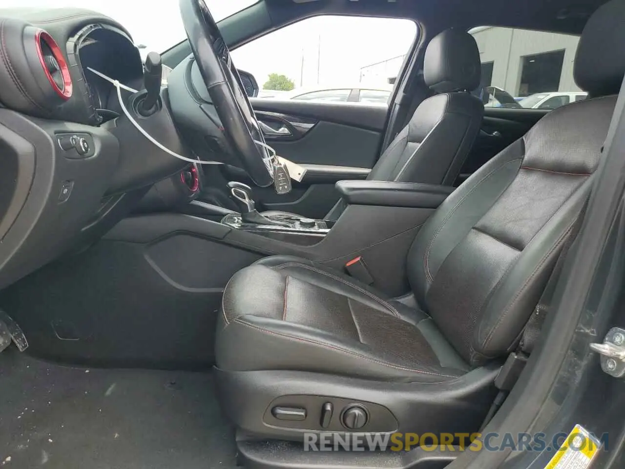 7 Photograph of a damaged car 3GNKBERS2KS696836 CHEVROLET BLAZER 2019