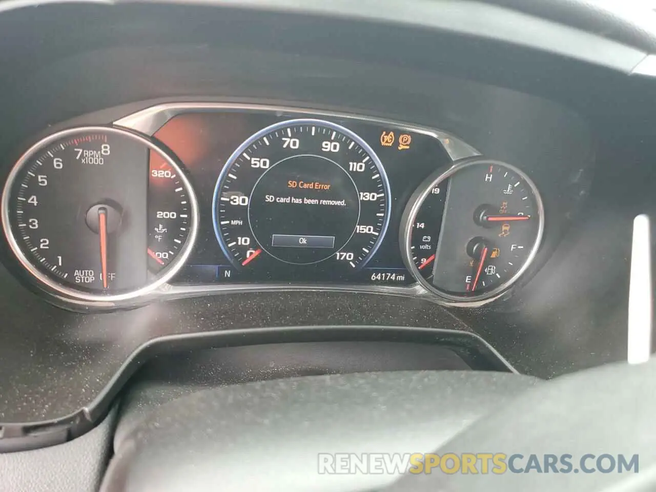 9 Photograph of a damaged car 3GNKBERS2KS696836 CHEVROLET BLAZER 2019