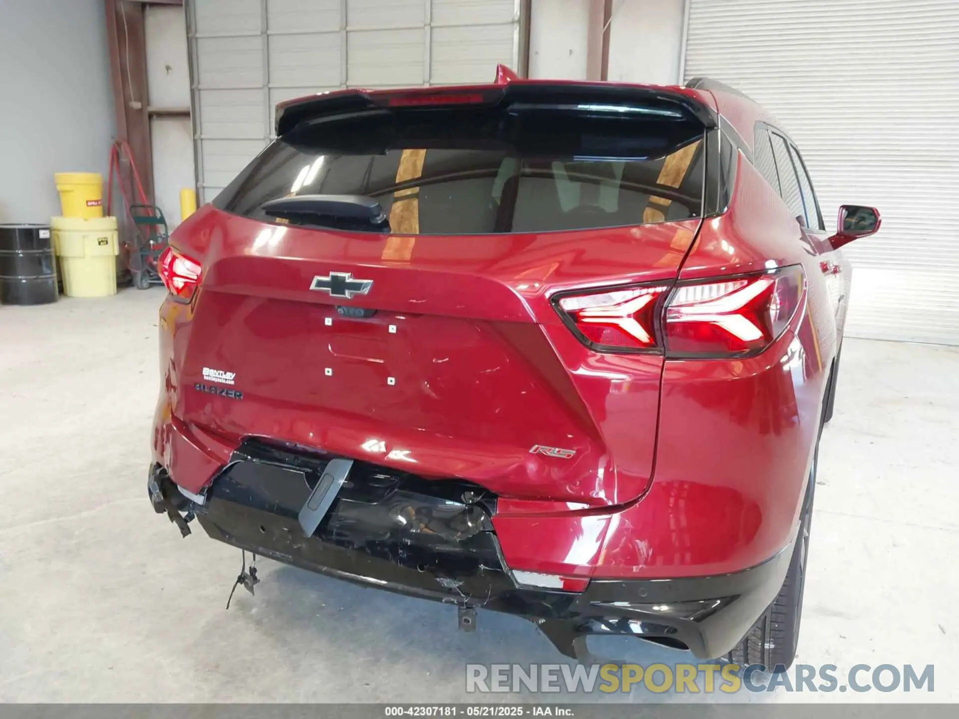 6 Photograph of a damaged car 3GNKBERS3KS681486 CHEVROLET BLAZER 2019