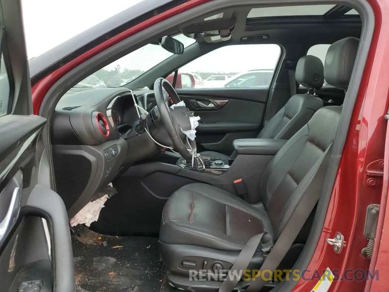 7 Photograph of a damaged car 3GNKBERS5KS681604 CHEVROLET BLAZER 2019