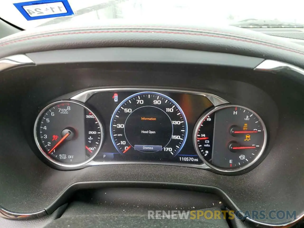 9 Photograph of a damaged car 3GNKBERS5KS681604 CHEVROLET BLAZER 2019
