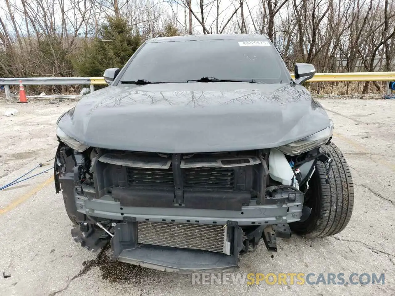 5 Photograph of a damaged car 3GNKBERS5KS700815 CHEVROLET BLAZER 2019