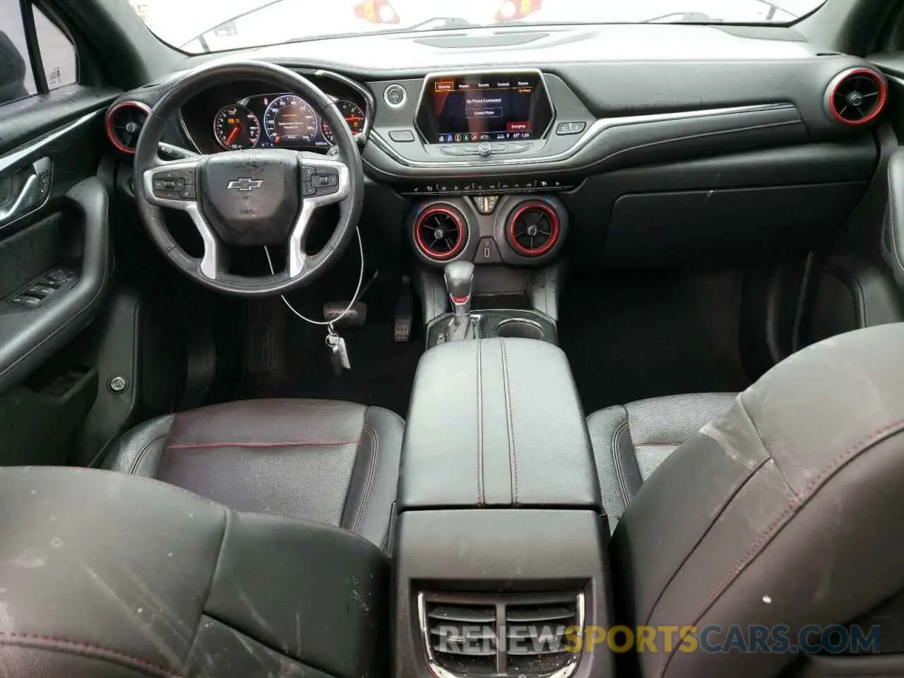 8 Photograph of a damaged car 3GNKBERS5KS700815 CHEVROLET BLAZER 2019