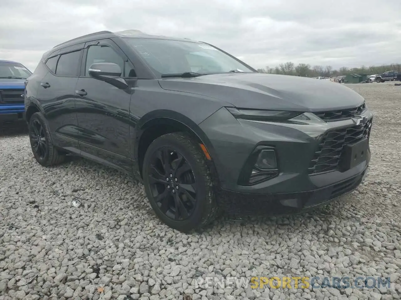 4 Photograph of a damaged car 3GNKBERS6KS701245 CHEVROLET BLAZER 2019