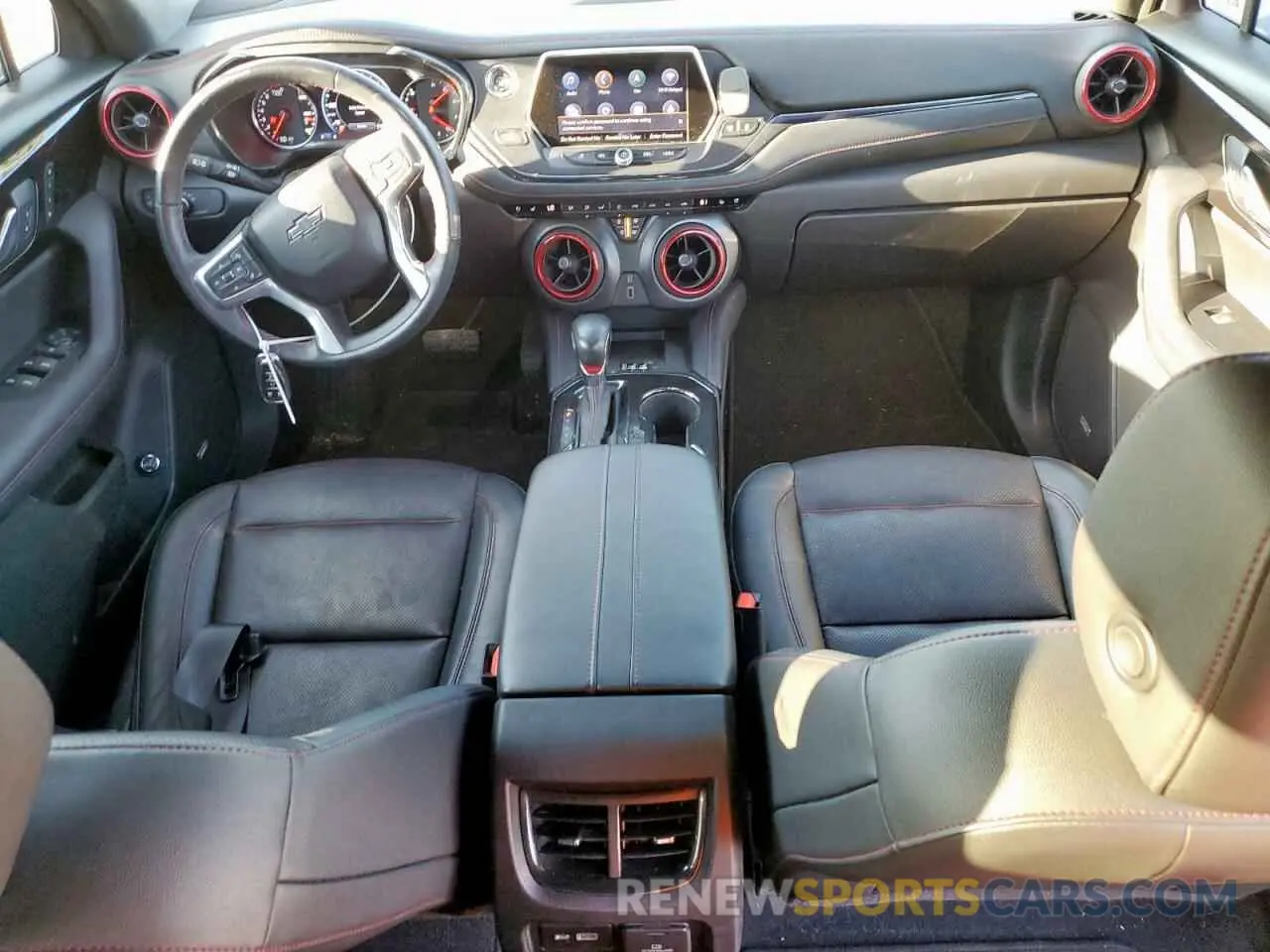 8 Photograph of a damaged car 3GNKBERS7KS666487 CHEVROLET BLAZER 2019