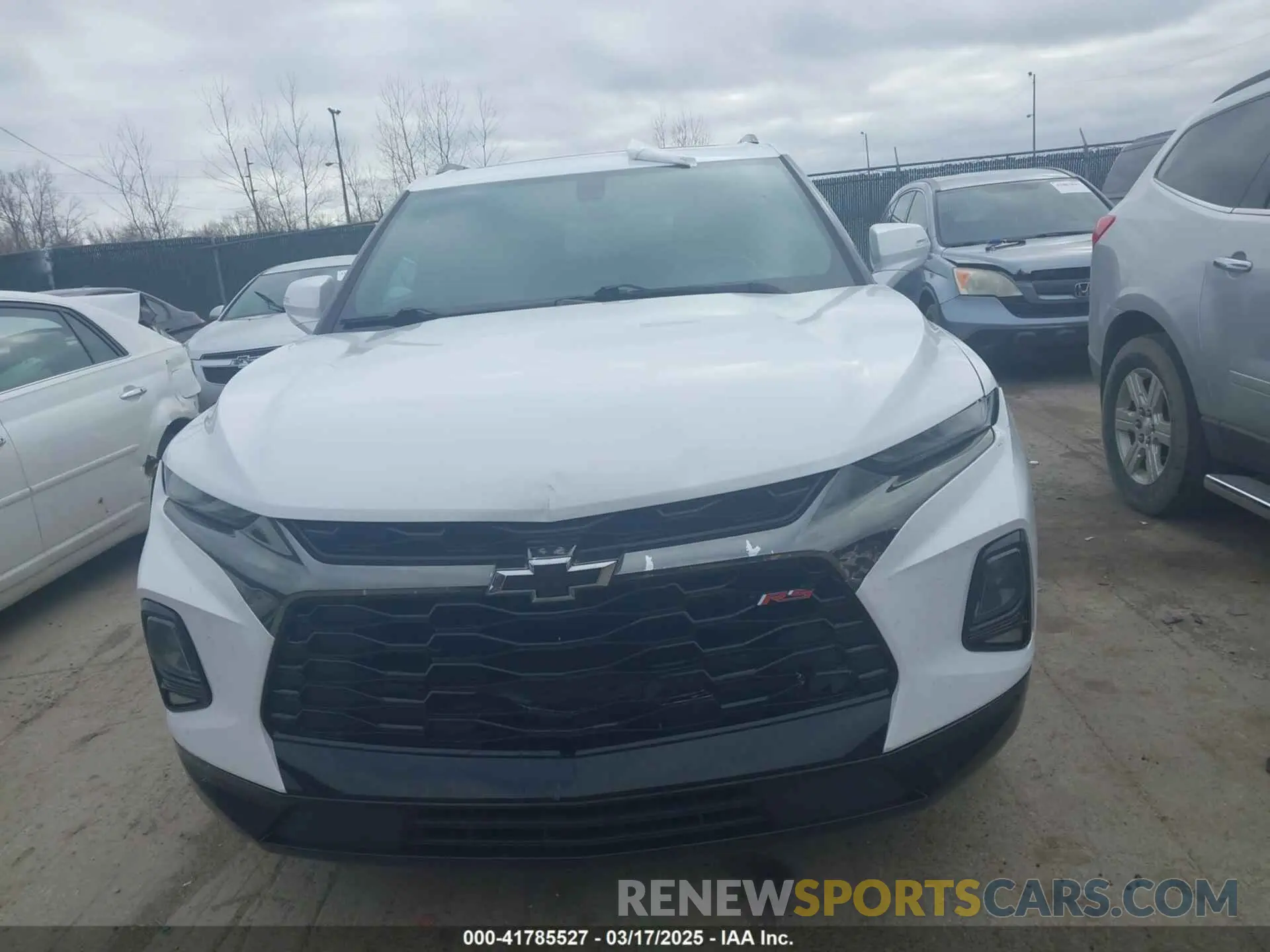 12 Photograph of a damaged car 3GNKBERS7KS686187 CHEVROLET BLAZER 2019